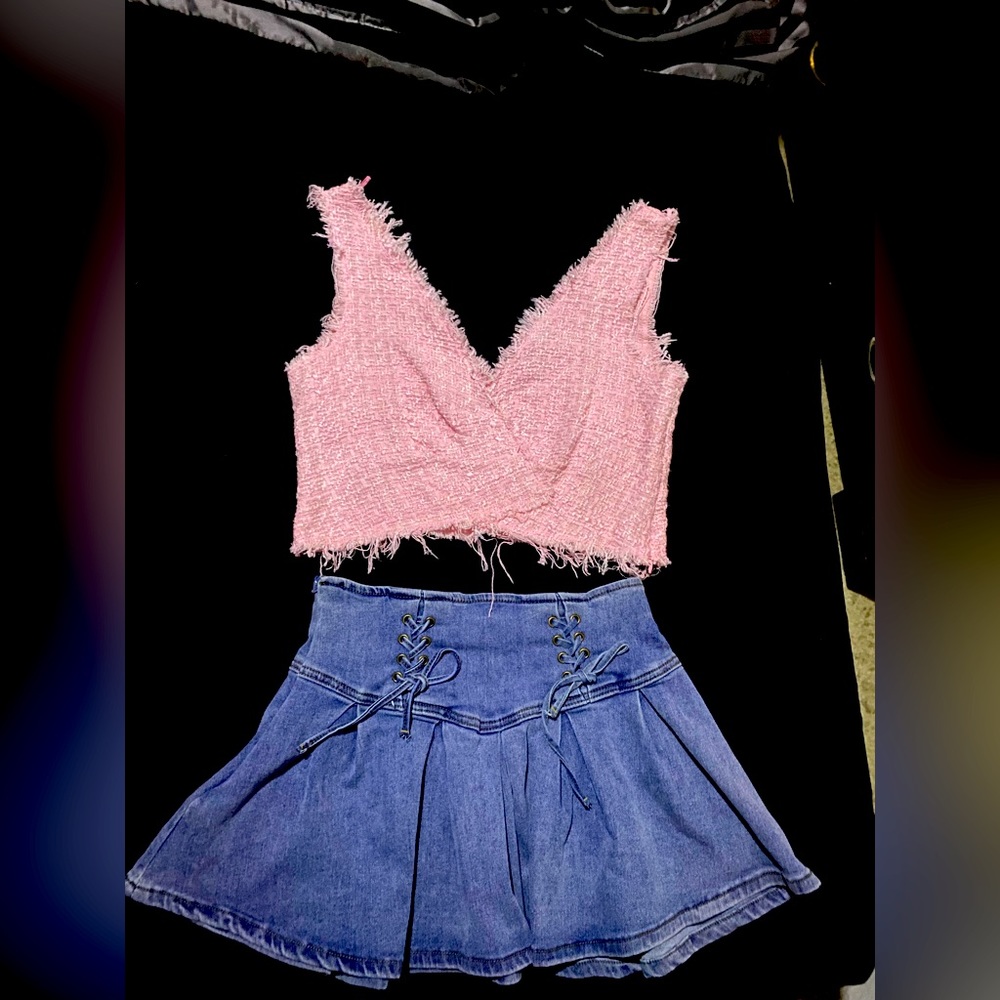 JEAN MINI SKIRT